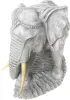  Product image 5 of the product “Avan - Elephant with blanket, looking to the right. 63 cm L | cast stone ”